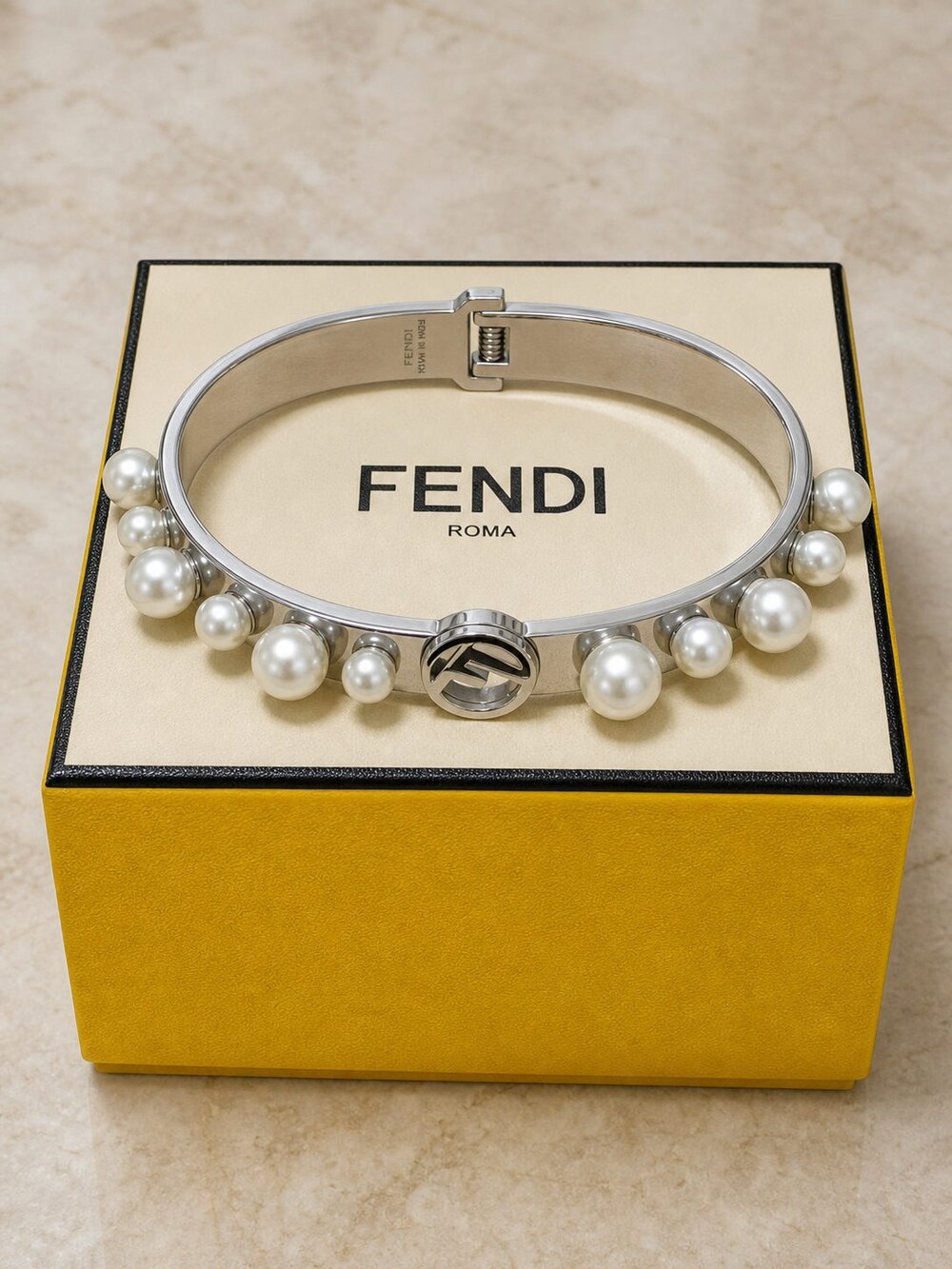 Fendi Modern Designer Bracelet Style 8 | New with Box - Picture 6 of 9